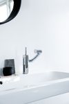 Picture of Arc basin/bidet mixer with a 360-degree handle.