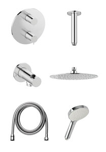 Concealed Silhouet HS2 - concealed shower system (Chrome)