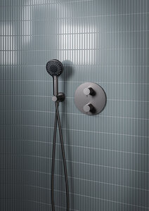 Concealed Exposed Kit - Thermostatic (Graphite Grey PVD)