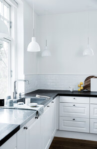 Silhouet Kitchen Mixer with Dishwasher Shut off valve (Chrome)