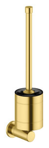 Bathroom Accessories Toilet Brush and Holder (Brushed Brass PVD)
