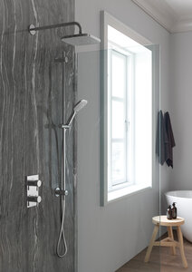 Pine SR 1 - Complete concealed shower system (Chrome)