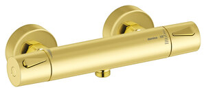 Silhouet Thermostatic Shower Mixer (Polished Brass PVD)