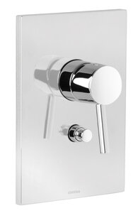 Concealed Osier Exposed kit with diverter (Chrome)