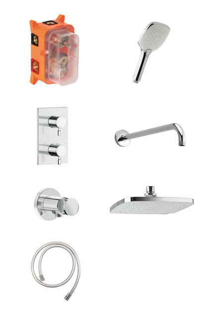 HS 1 - Complete concealed shower system