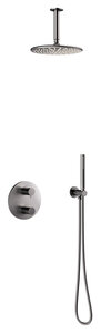 Concealed Osier HS 2 - concealed shower system (Graphite Grey PVD)