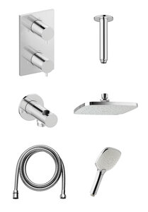 Concealed Pine HS 2 - concealed shower system (Chrome)