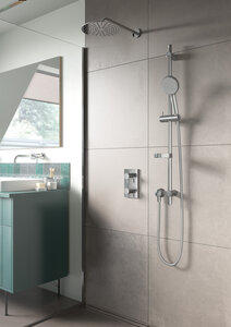 Silhouet SR 1A - Inbouw compleet douche thermostaat system (Chroom)