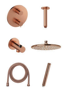 Concealed Osier HS 2 - concealed shower system (Brushed Copper PVD)