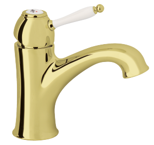 Tradition Basin Mixer (Polished Brass PVD)