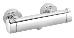 Solid Thermostatic Shower Mixer (Chrome)