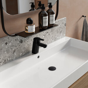 Pine Mitigeur lavabo (Noir mat)