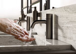 Touchless basin tap