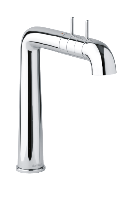 Damixa A-pex kitchen tap in chrome