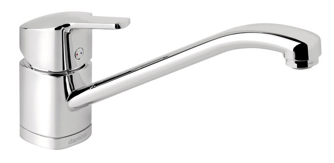 Danish designed one-grip Pine kitchen mixer