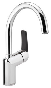 Slate Basin Mixer (Chrome/Black)