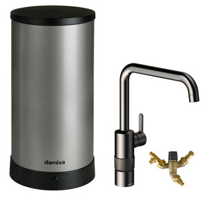 Silhouet Instant 7 Combi Robinet d'eau bouillante (Graphite PVD)