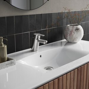 Pine Mitigeur lavabo (Acier PVD)