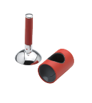 Damixa Arc cap and handle in chrome/red