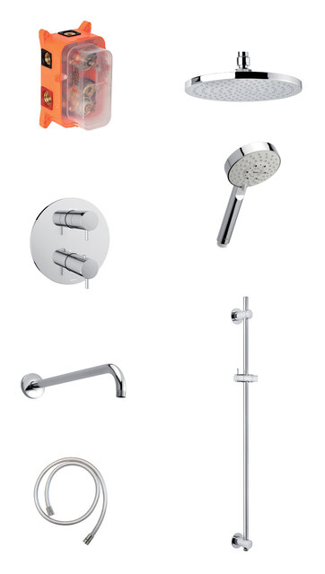 SR 1 - Complete concealed shower system