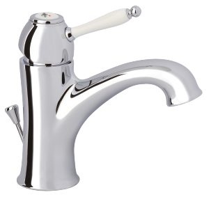 Tradition Basin Mixer with pop up waste (Chrome)