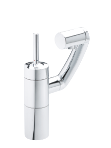 Arc Basin/Bidet Mixer with pop up waste (Chrome)