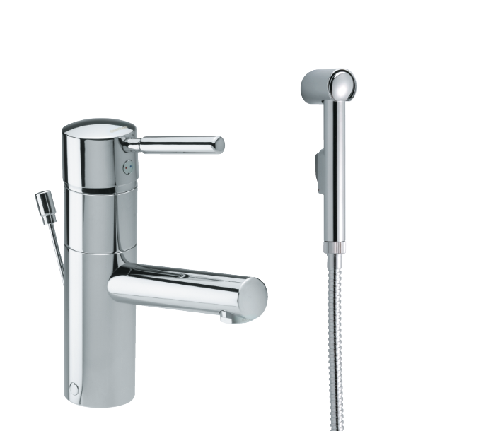 Basin Mixer with sidespray