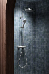 Silhouet Shower System (Steel PVD)