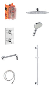 Silhouet SR 1A - Système de douche thermostatique intégré (Chromé)