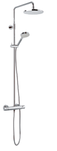 Merkur Hilina Thermostat Duschsystem (Chrom)