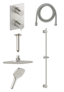 Concealed Pine SR 2 - concealed shower system (Steel PVD)