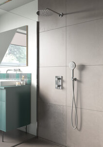 Silhouet HS 1A - Système de douche thermostatique intégré (Chromé)