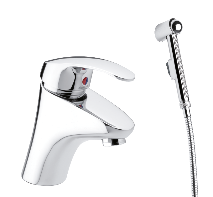 Basin Mixer with sidespray