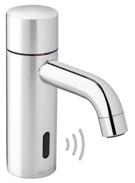 Touchless basin tap