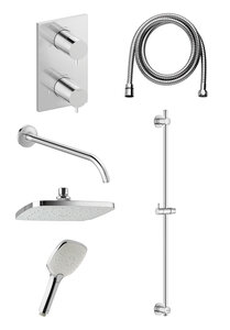 Concealed Pine SR 1 - concealed shower system (Chrome)