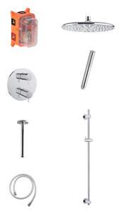 Merkur SR 2 - Système de douche thermostatique intégré (Chromé)