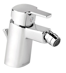 Pine Bidet Mixer with pop up waste (Chrome)