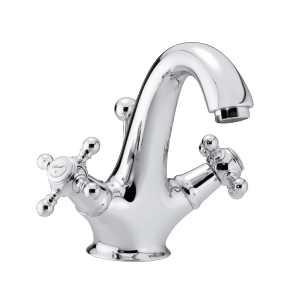 Tradition Basin Mixer with pop up waste (Chrome)