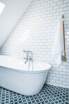 Picture of the danish designed Tradition bath shower mixer