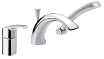 Picture of the Rowan 3-hole bath shower mixer