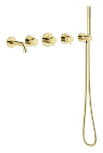 Concealed Silhouet BS 2 - concealed bath set with spout (Polished Brass PVD)