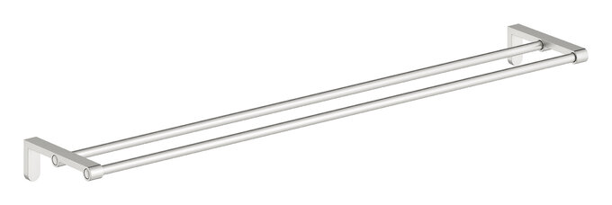 Towel rail, double, 800 mm