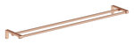 Towel rail, double, 800 mm
