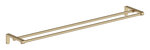 Towel rail, double, 800 mm