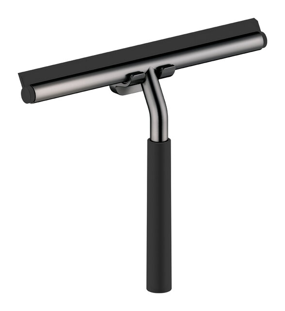 Shower squeegee with holder