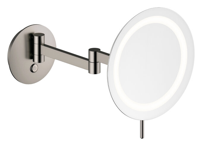 Make-up mirror with light