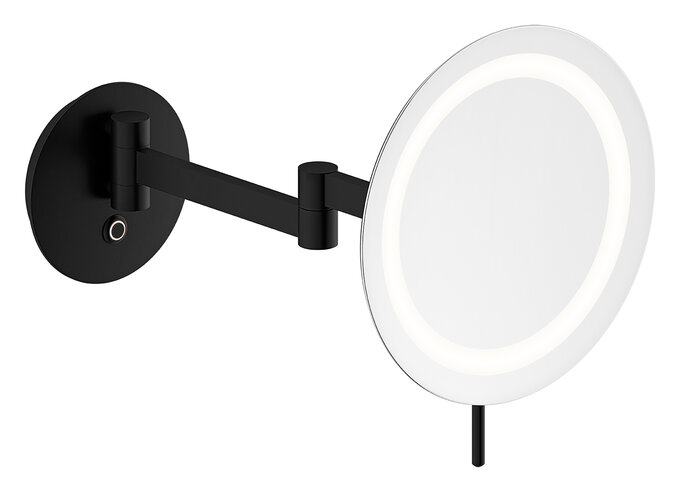 Make-up mirror with light