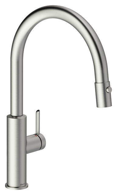 Kitchen mixer with pull-out spray