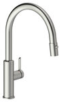 Kitchen mixer with pull-out spray