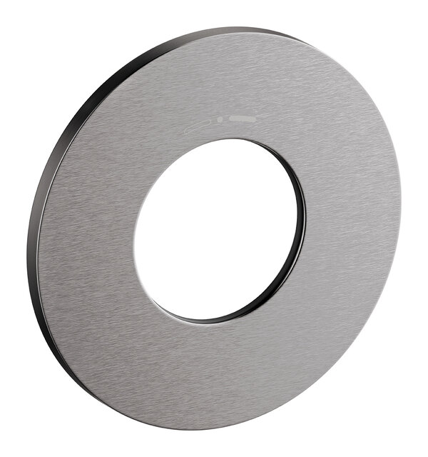 Rosette Ø90 for concealed stop cock diverter
